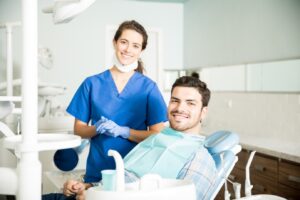 Happy Dentist Patient